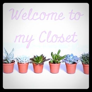 Take a look at my closet!